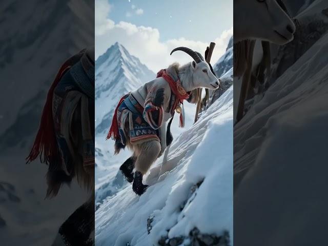 The Goat Climbs to the Top of Glory