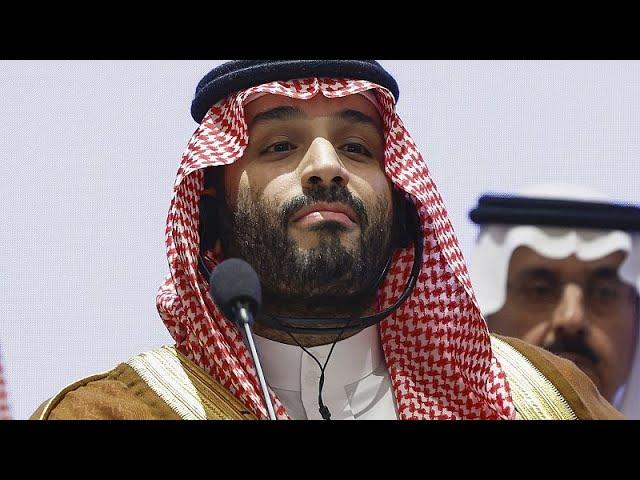 Saudi's Mohammed bin Salman in Brussels to discuss two-state solution