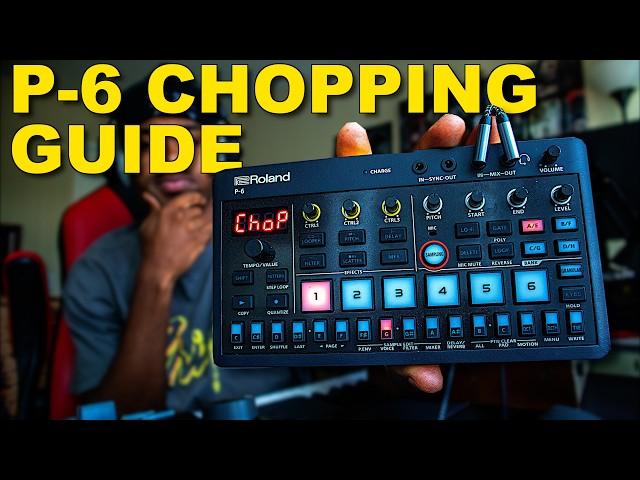 How to Chop Samples and Drum Breaks on Roland P-6 | Tutorial