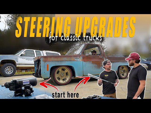 BEST BANG-FOR-YOUR-BUCK STEERING UPGRADES for your CLASSIC TRUCK | level 7 motorsports