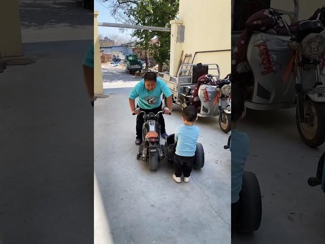 Kids' Car Was Broken  Uncle Fixed It  #shorts #ytshorts #funny