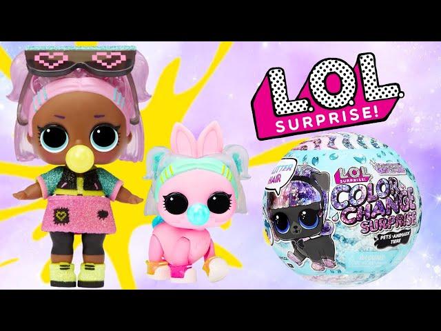 {ASMR} L.O.L. Surprise! Glitter Color Change Pets