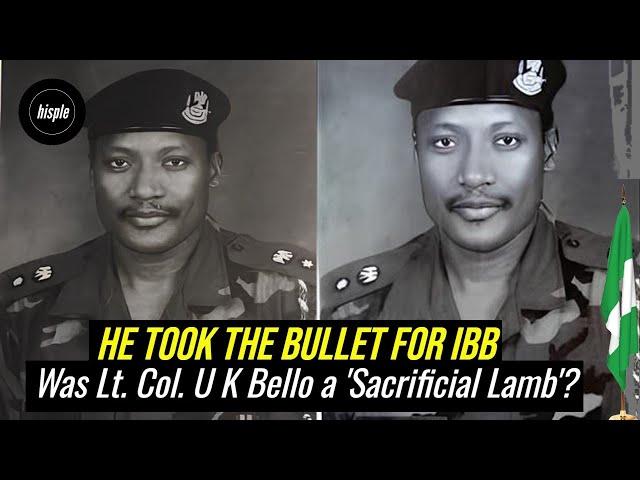 How Lt. Col. U K Bello Took the Bullet Meant for President Babangida (ADC)