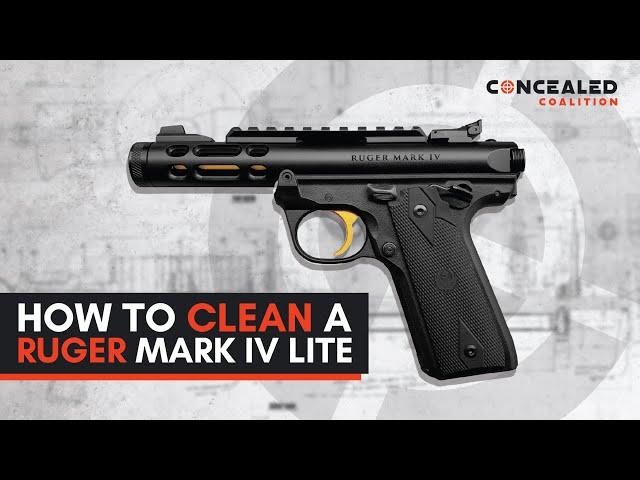 How to Clean a Ruger Mark IV Lite Pistol