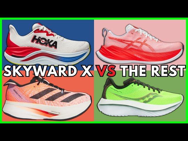 HOKA SKYWARD X vs ASICS SUPERBLAST, SAUCONY KINVARA PRO & ADIDAS PRIMEX STRUNG - EDDBUD