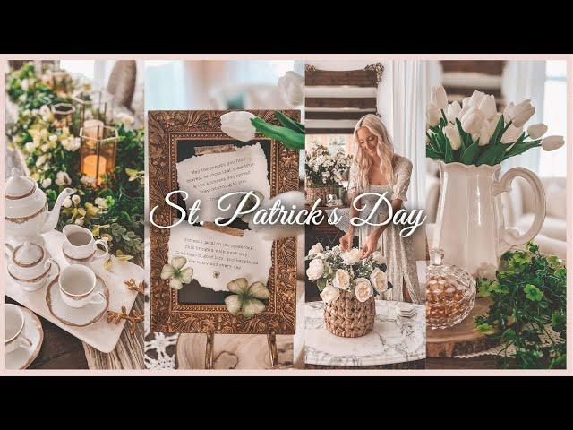 Easy & Elegant St. Patrick’s Day Decor for Spring!