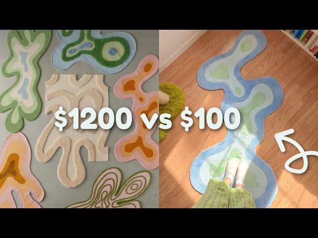 Easy DIY: Urban Outfitters Inspired Funky Rug | Only $100!