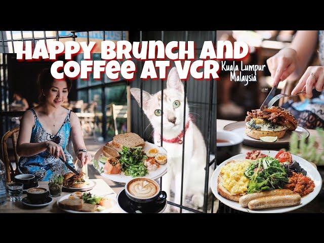 Vlog Myfunfoodiary: Brunch & Good Coffee at VCR Coffee & Cakes Malaysia