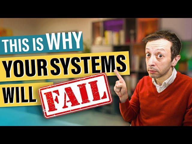 Strategy BEFORE Systems - Here’s why…