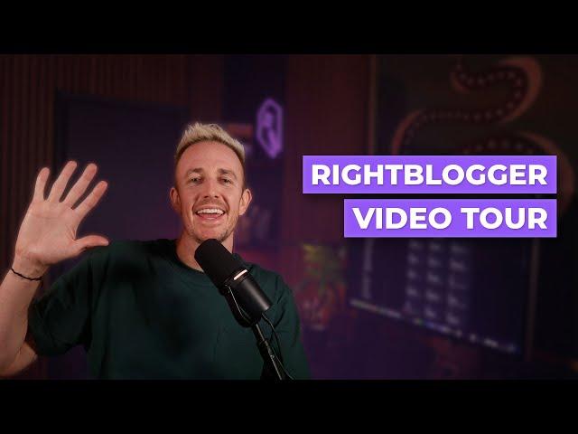 RightBlogger Video Tour (Demo): Write SEO Blog Posts in Minutes