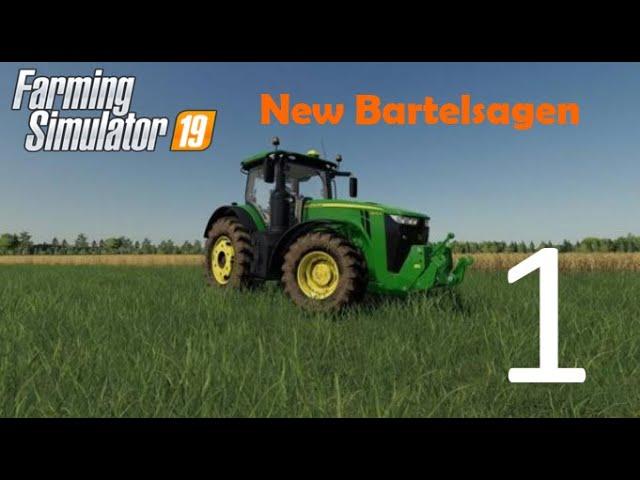 Farming simulator 19-new Bartelsagen /žně /timelapse 1#