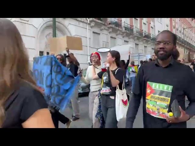 Manifestação Moçambique | Moçambicanos residentes em Portugal - 02/11/2024