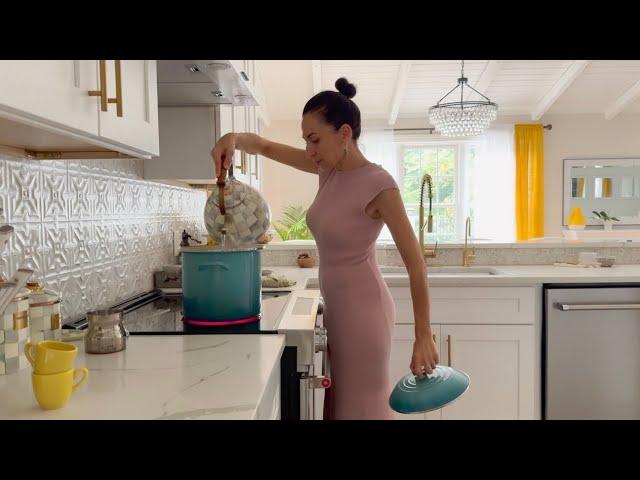 Daily Cleaning | Making Dinner | Tabouleh | Pasta | Fried Cheese | Episode 33 | Heghineh