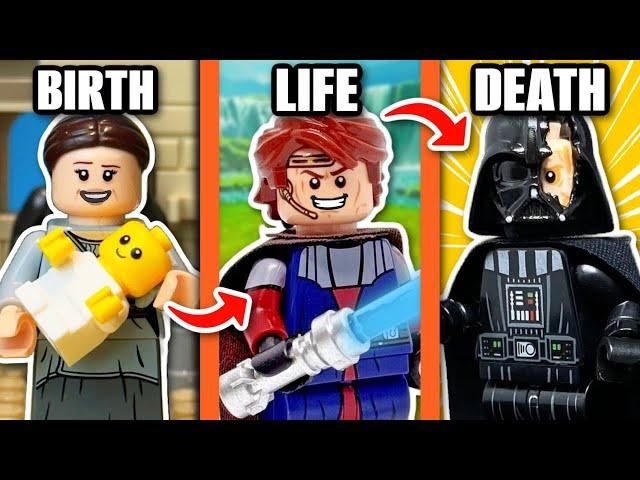 I built the ENTIRE LIFE of DARTH VADER in Lego