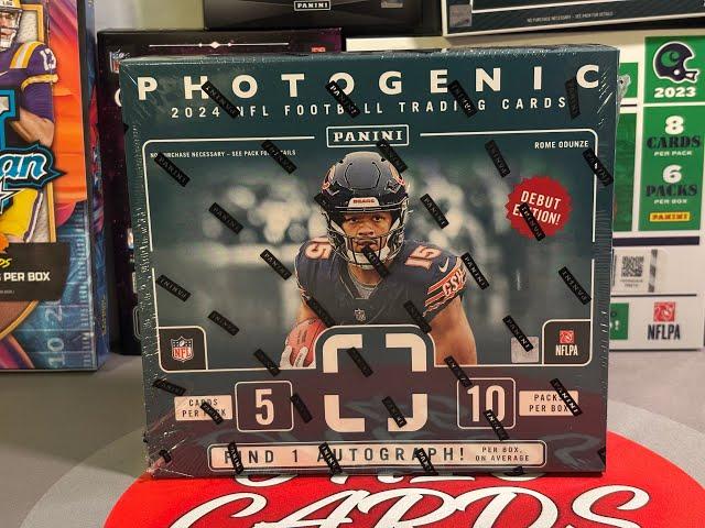 AMAZING LOOKING CARDS!!! 2024 Photogenic Football Hobby Box Review