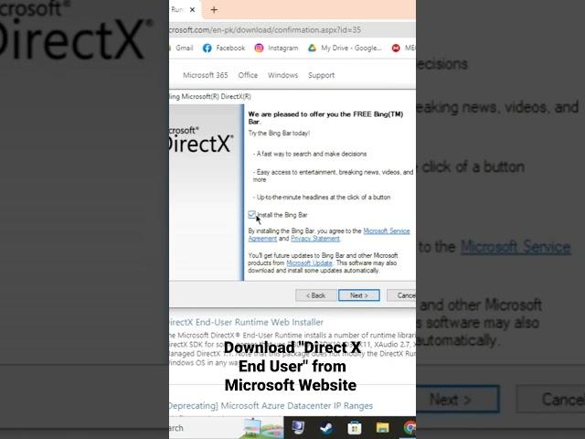 Fix all Direct X Errors on Windows 10/11