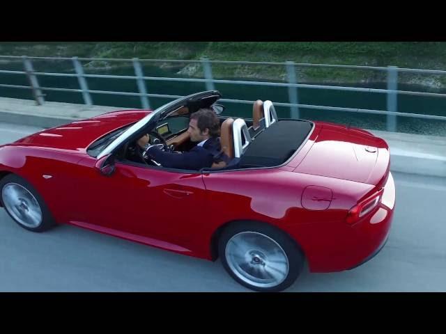 Fiat 124 Spider - Driving Video in the Country Trailer | AutoMotoTV