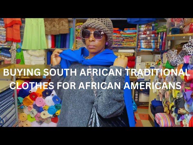 AMAZING | African Americans want to wear South African Traditional Clothes | South Africa Culture