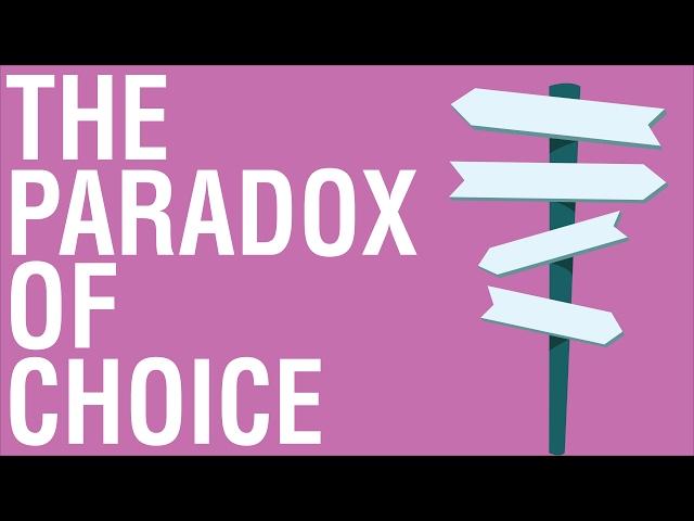 THE PARADOX OF CHOICE BY BARRY SCHWARTZ - ANIMATED BOOK SUMMARY