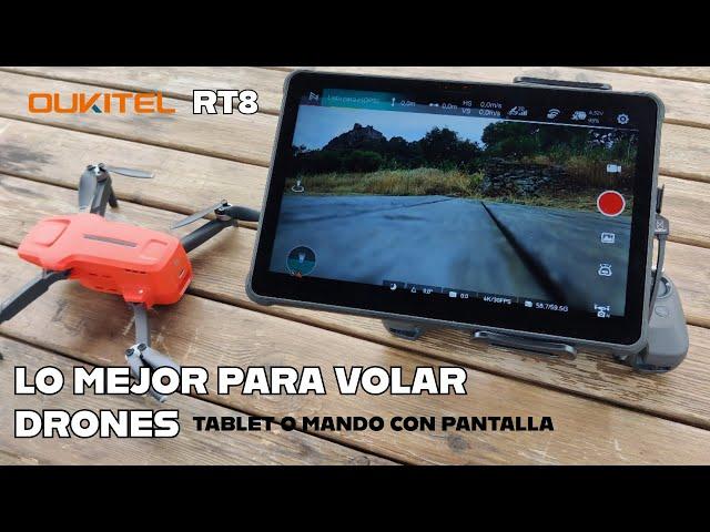 lo MEJOR para volar DRONES? OUKITEL RT8