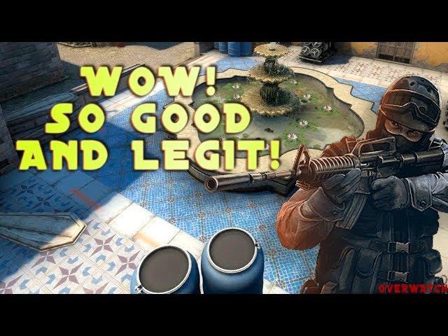 WOW A Really Good LEGIT PLAYER! CSGO OVERWATCH!