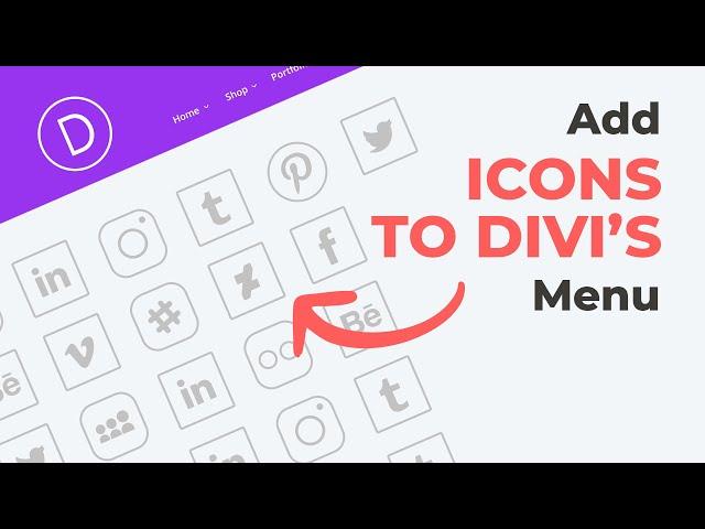 Add Custom Social Media Icon to the Divi Menu