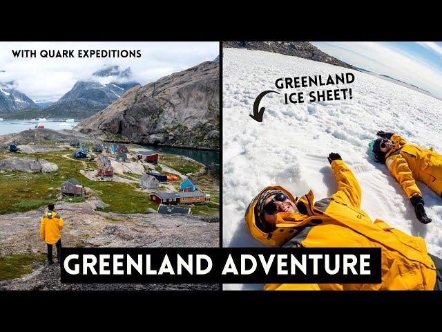 WE SPENT A WEEK ON A GREENLAND CRUISE!!! - Travelling with Quark Expeditions Full Trip Review