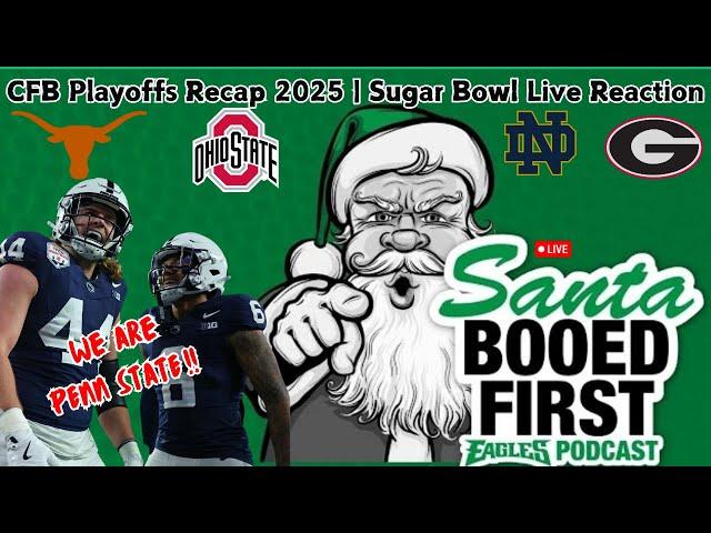 College Football Quarterfinal Playoff Recap | ND vs UGA Sugar Bowl 2025 Live Reactions