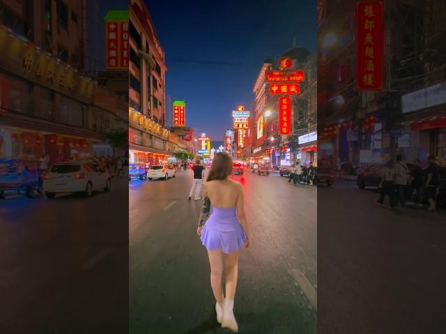 Walking around CHINAtown‍️ #walk #chinatown #girl #shorts #fyp