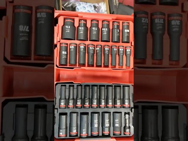 Review of Milwaukee 1/2 inch impact socket set