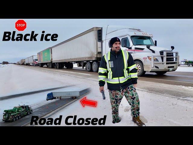 BLACK ICE se Bachna Mushkil | Enemy of Truck Drivers in Winter | 678