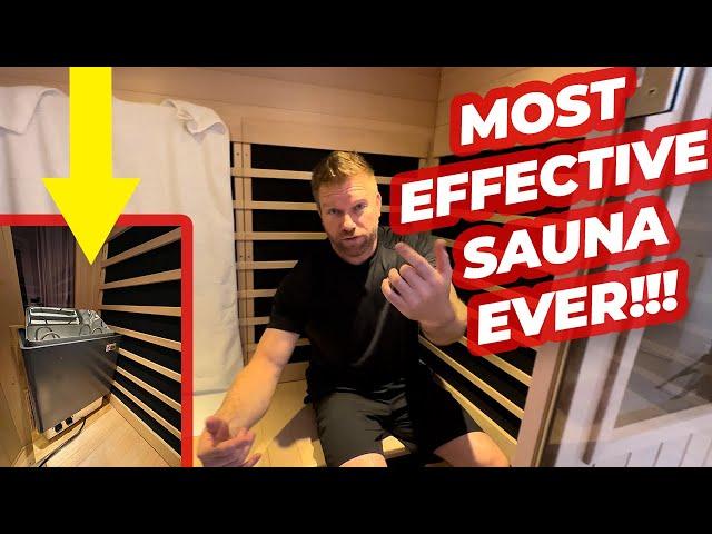 This 200 F Infrared Sauna Is Better Than ANY Finnish Traditional Steam Sauna!
