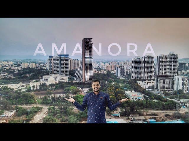 400-Acres Ongoing Lease-Hold Township in Hadapsar, Pune | Amanora Park Town Pune I 4K Drone Video