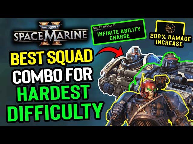 Space Marine 2 - Best Tactical, Sniper & Vanguard Build MELT Everything in the HARDEST Difficulty!