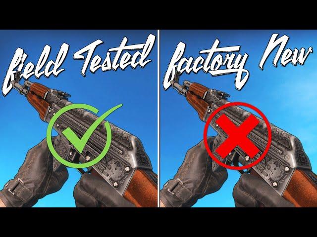 CS:GO - DO NOT BUY THESE SKINS IN FACTORY NEW CONDITION! HERE'S WHY!