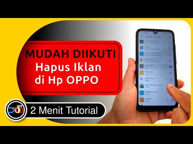 Cara Menghilangkan Iklan di Hp OPPO yg Tiba-tiba Muncul #carahapusiklandihpoppo