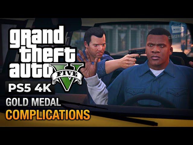 GTA 5 PS5 - Mission #4 - Complications [Gold Medal Guide - 4K 60fps]