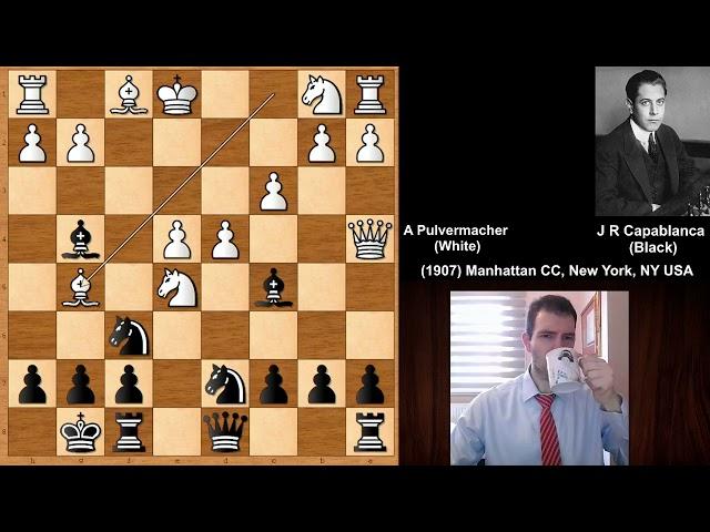 A Pulvermacher vs Jose Raul Capablanca - New York (1907)