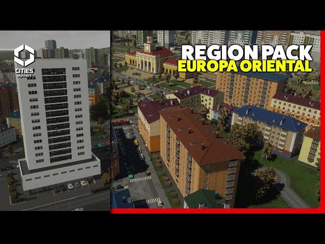 CONTENIDO GRATIS  EUROPA ORIENTAL Region Pack para Cities Skylines 2