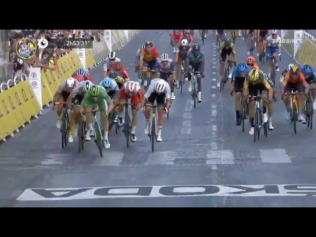 Sam Bennett Wins On The Champs-Élysées In The Green Jersey