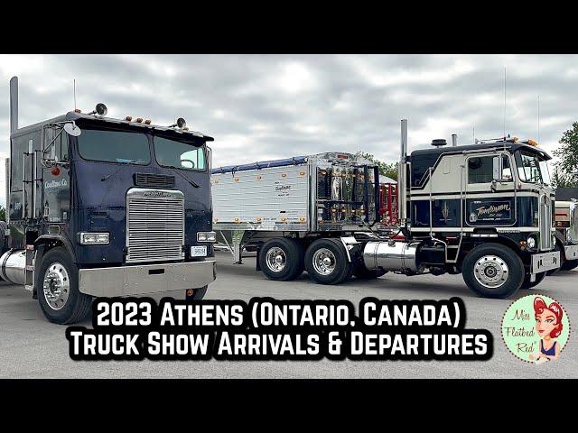 2023 Antique Truck Club of America Athens Truck Show Arrivals & Departures