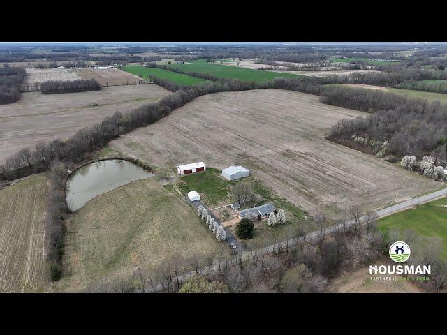 Rare Find in McCracken County!  61+/- Acre Farm with Home & Barns