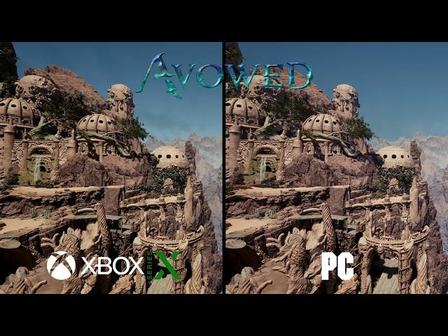 Avowed - Xbox Series X vs  PC Graphics Comparison