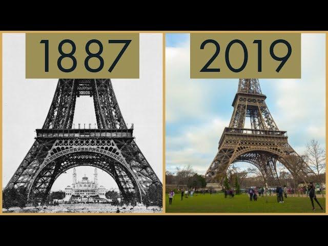 EVOLUTION OF EIFFEL TOWER 1887 - 2019