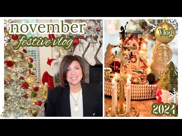 NEW November Vlog | budget friendly Christmas decor , cozy meals, black Friday deal!