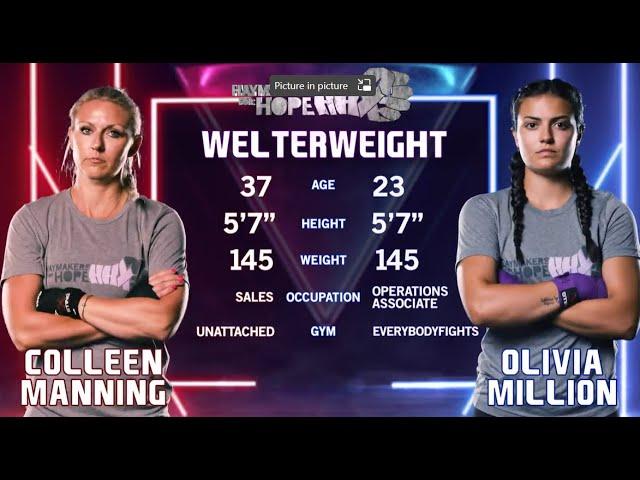 Colleen Manning vs Olivia Millon - Belles of the Brawl IX - Haymakers for Hope