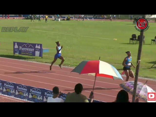 Hydel's Alliah Baker Triumphs with 24.72s in 200m Dash