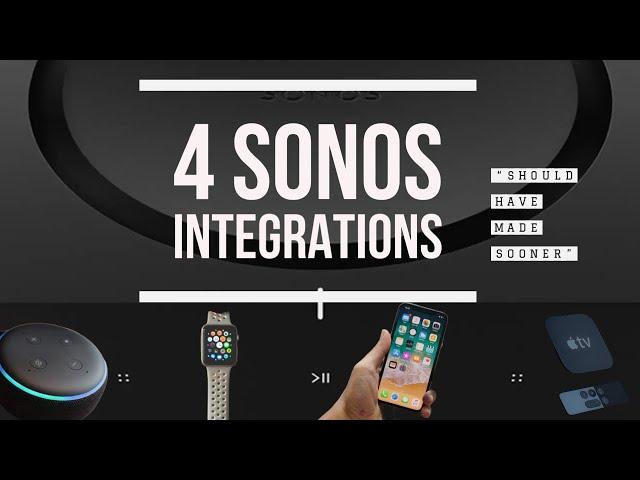 4 Sonos Integrations you'll love and use everyday