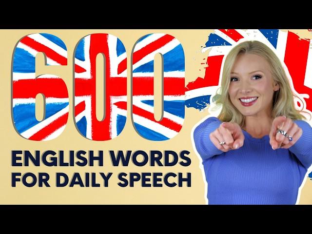 600 English Words for Everyday Life | English Vocabulary Masterclass