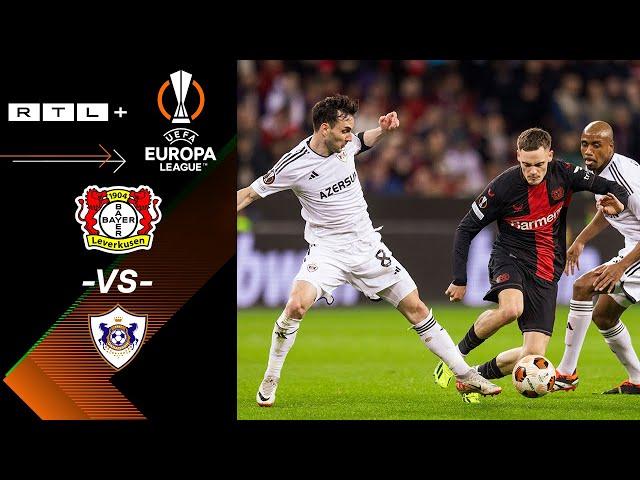 Bayer 04 Leverkusen vs. Qarabag FK – Highlights & Tore | UEFA Europa League